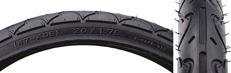Cbo Generic 16" Freestyle Tire - Black 1