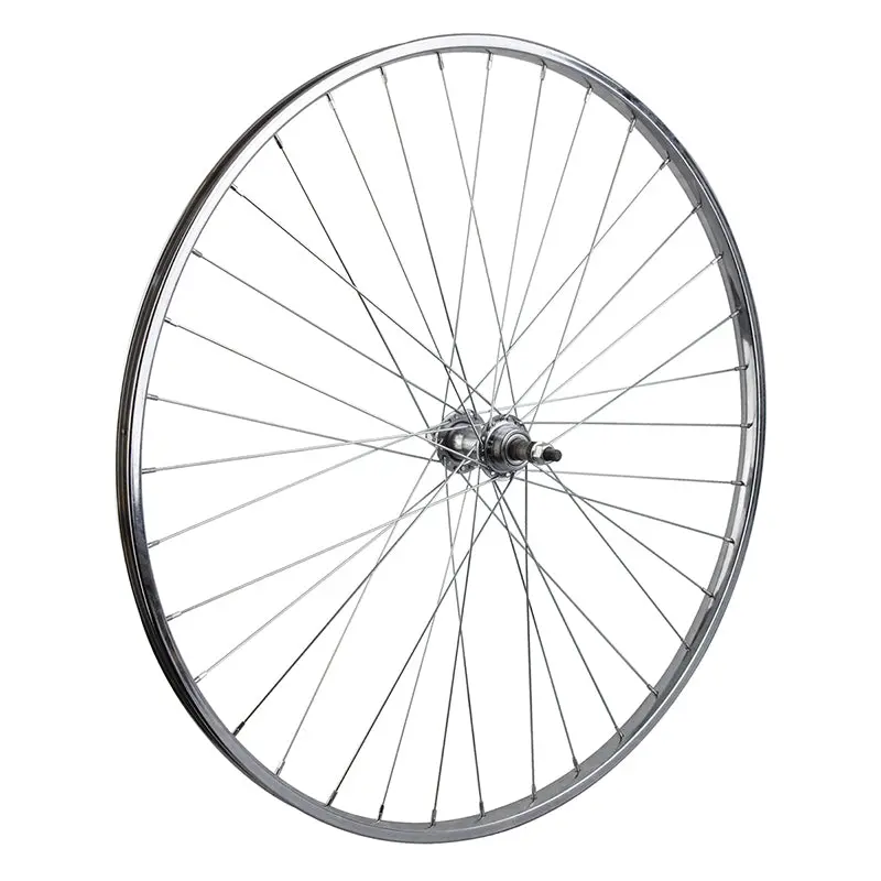 Cbo Generic 27" X 1 1/4 5/6/7 Speed Steel Wheel - Rear 1