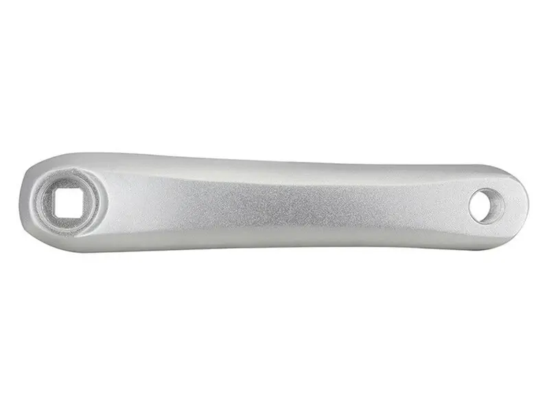 Cbo Generic Left Hand Horizontal Square Taper Crank Arm - Silver 1