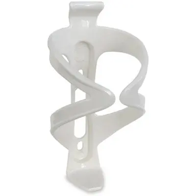 Cbo Generic Water Bottle Cage - Plastic - White 1