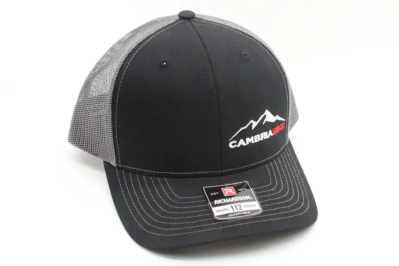 Cbo Logo Snapback Hat - Black-Gray 1
