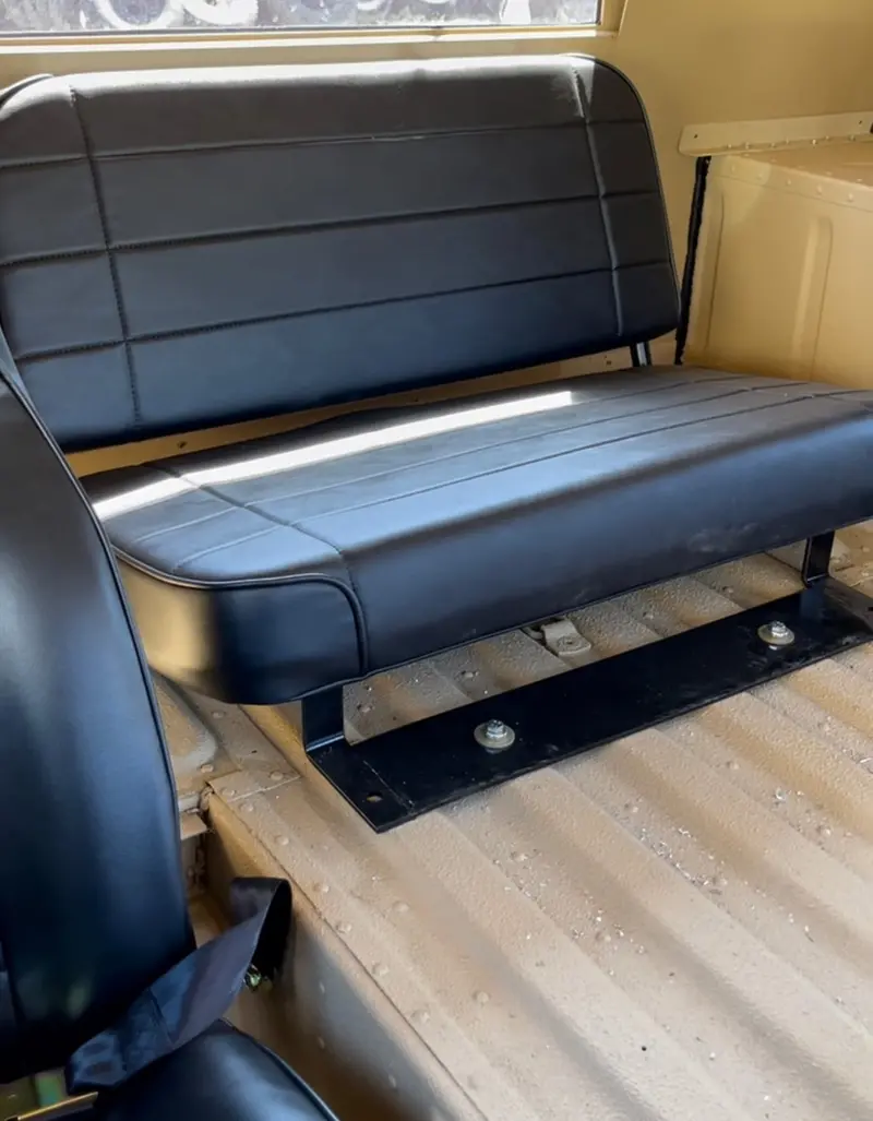 Center Rear Seat For Military Humvee Mounting Bracket Optional 1