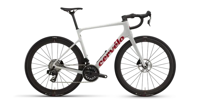 Cervelo Caledonia-5 700C - Force Axs - Vanilla-Cherry 1