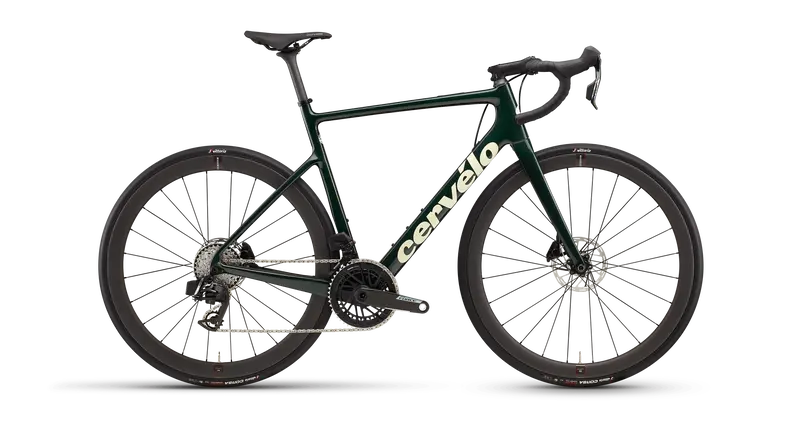 Cervelo Caledonia 700C - Force Axs - Emerald-Cream 1
