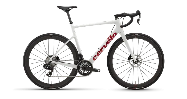 Cervelo Caledonia 700C - Force Axs - Vanilla-Cherry 1