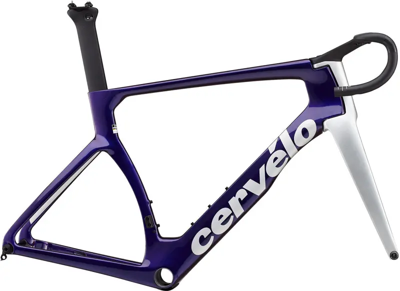Cervelo S5 Disc Frameset - Sapphire And Ice 1