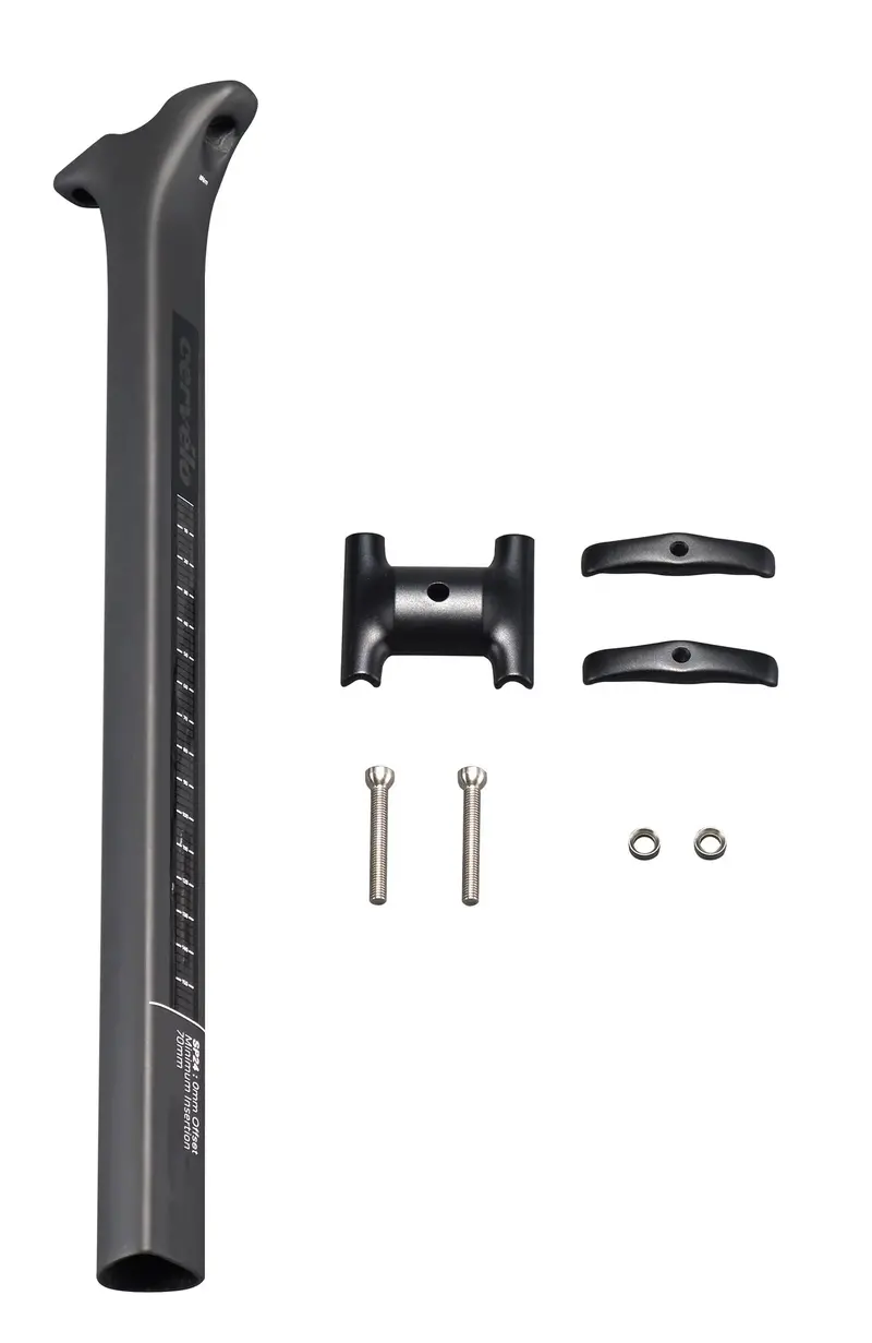 Cervelo Sp24 Carbon D-Shaped Seatpost - Includes Head Assembly 1