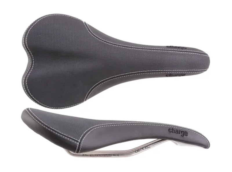 Charge Bikes Spoon Titanium Mtb Saddle - Black 1