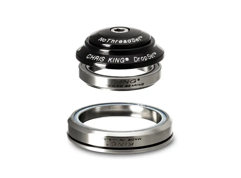 Chris King Dropset 2 Integrated Headset - Black 1