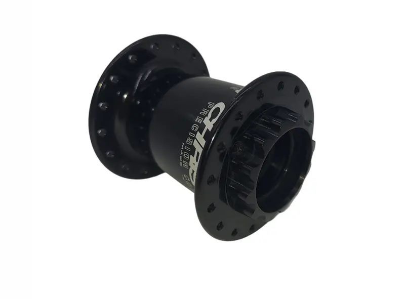 Chris King Iso Universal Disc Front Hub Shell - Black 1
