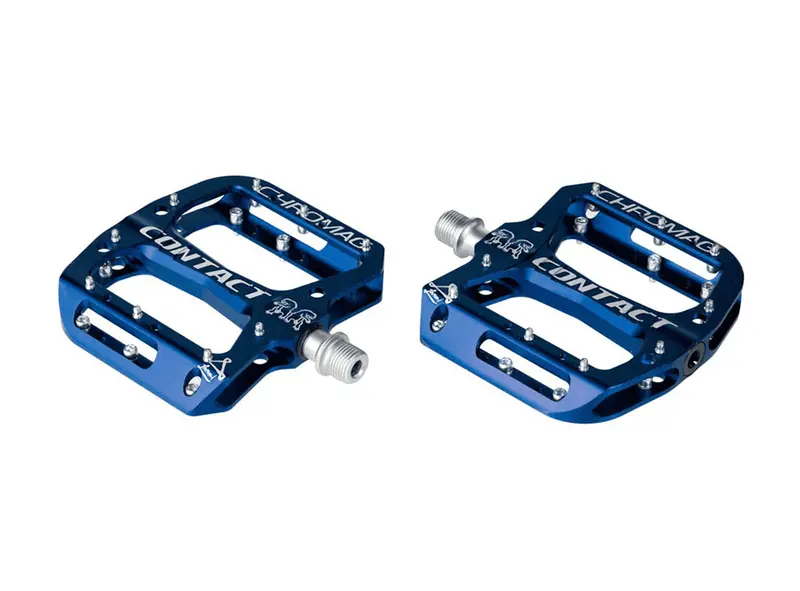 Chromag Contact Platform Pedals - Dark Blue 1