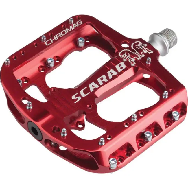 Chromag Scarab Platform Pedals - Red 1