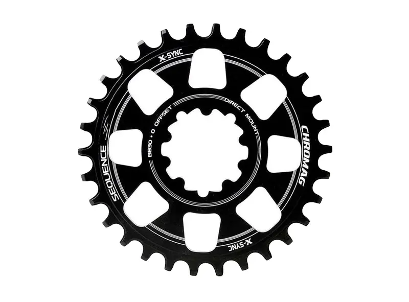Chromag Sequence Sram Gxp Direct Mount Chainring - Black 1