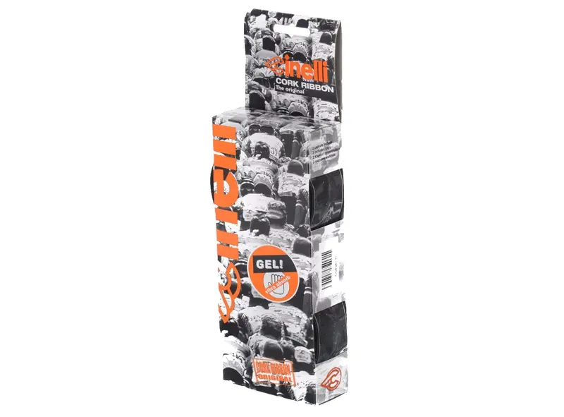 Cinelli Gel Cork Bar Tape - Black 2