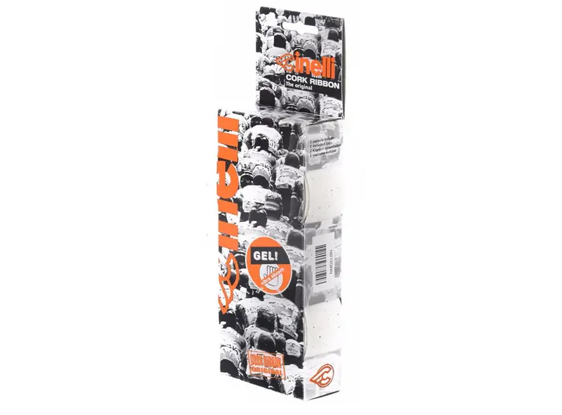 Cinelli Gel Cork Bar Tape - White 2