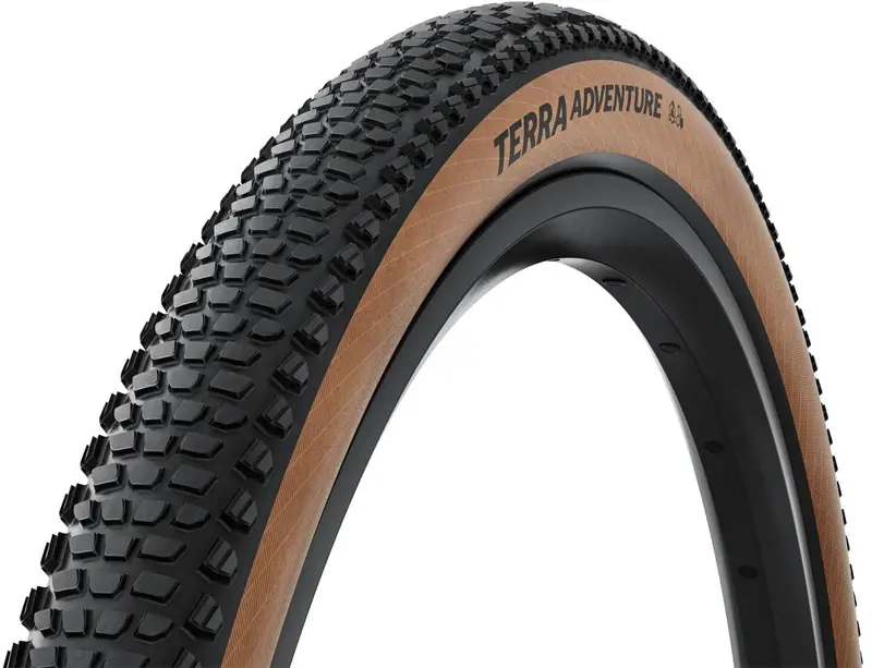 Continental Terra Adventure 29" Folding Gravel Tire - Black-Transparent 1