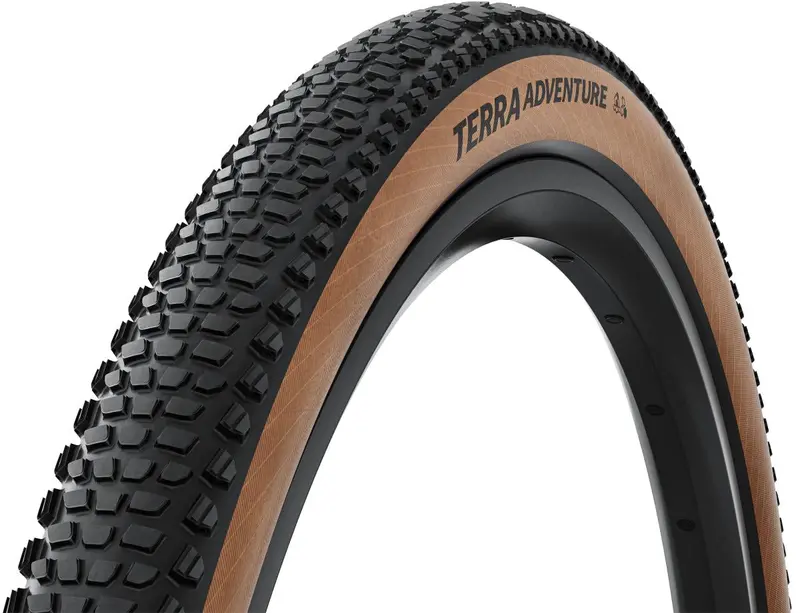 Continental Terra Adventure 700C Folding Gravel Tire - Black-Transparent 1