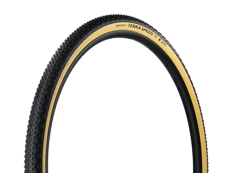 Continental Terra Speed Protection 700C Gravel Tire - Black-Cream 1