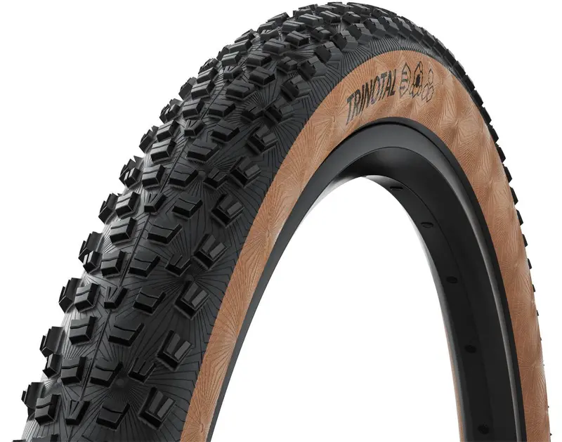 Continental Trinotal Race Rapid 29" Folding Mtb Tire - Black-Transparent 1