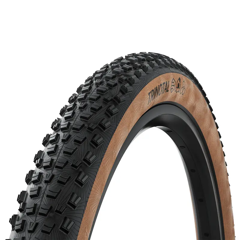 Continental Trinotal Trail Rapid 29" Folding Mtb Tire - Black-Transparent 1