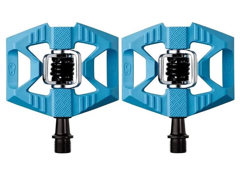 Crank Brothers Double Shot 1 Hybrid Pedals - Blue 1