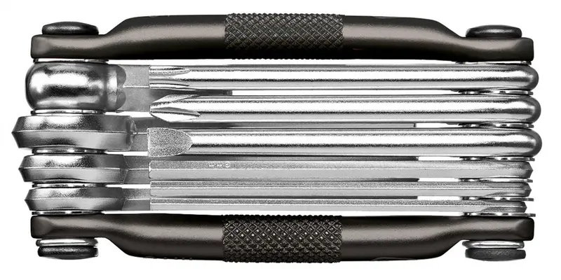 Crank Brothers M10 Multi-Tool - Midnight Edition - Black-Silver 1