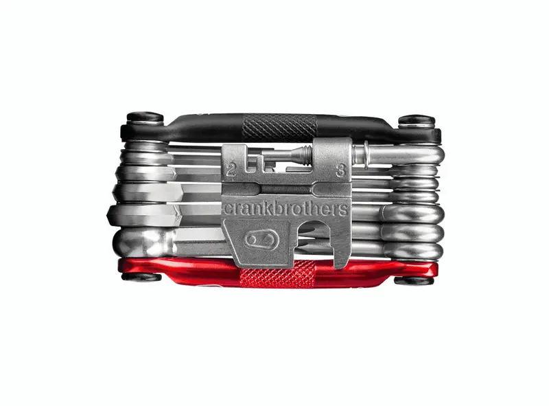 Crank Brothers M19 Multi-Tool - Black-Red 1