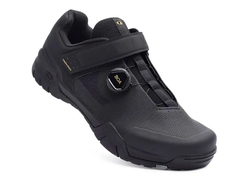 Crank Brothers Mallet E Boa Mtb Shoe - Black-Gold-Black 1