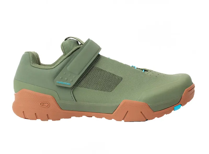 Crank Brothers Mallet E Speedlace Mtb Shoe - Green-Blue-Gum 2