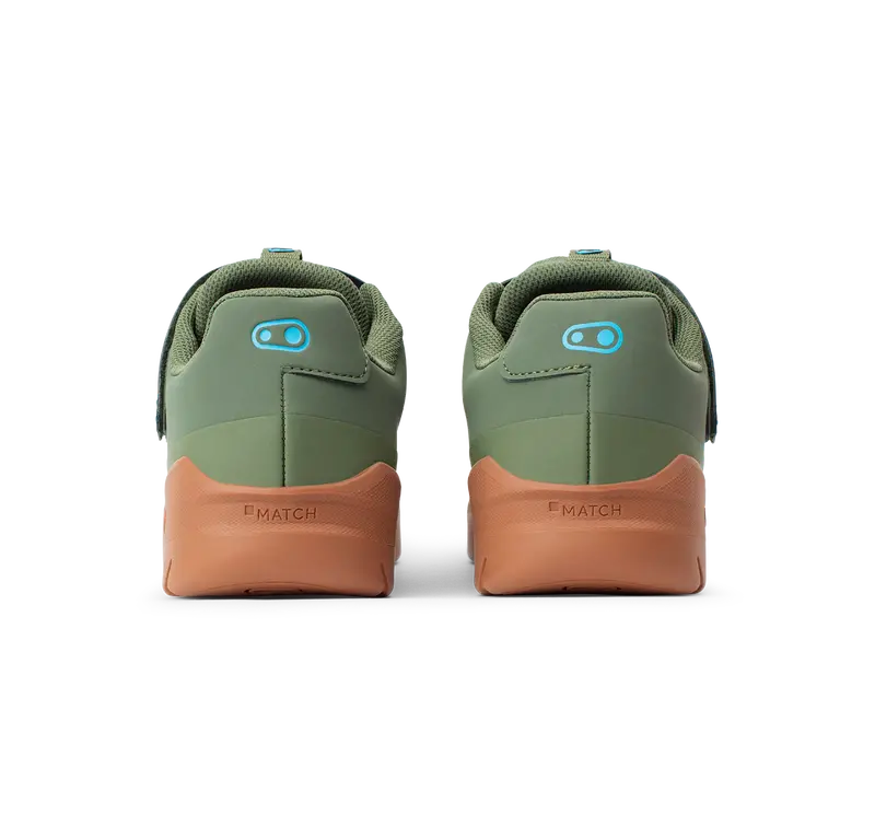 Crank Brothers Mallet E Speedlace Mtb Shoe - Green-Blue-Gum 5