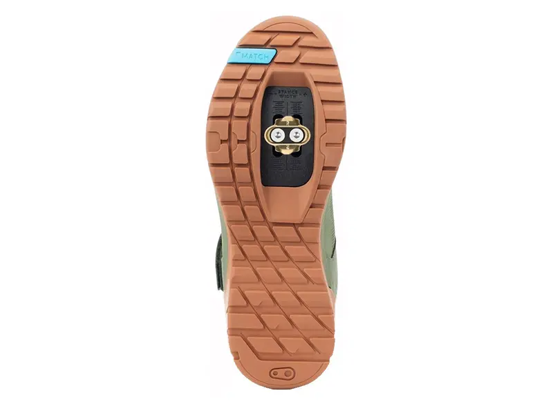 Crank Brothers Mallet E Speedlace Mtb Shoe - Green-Blue-Gum 7