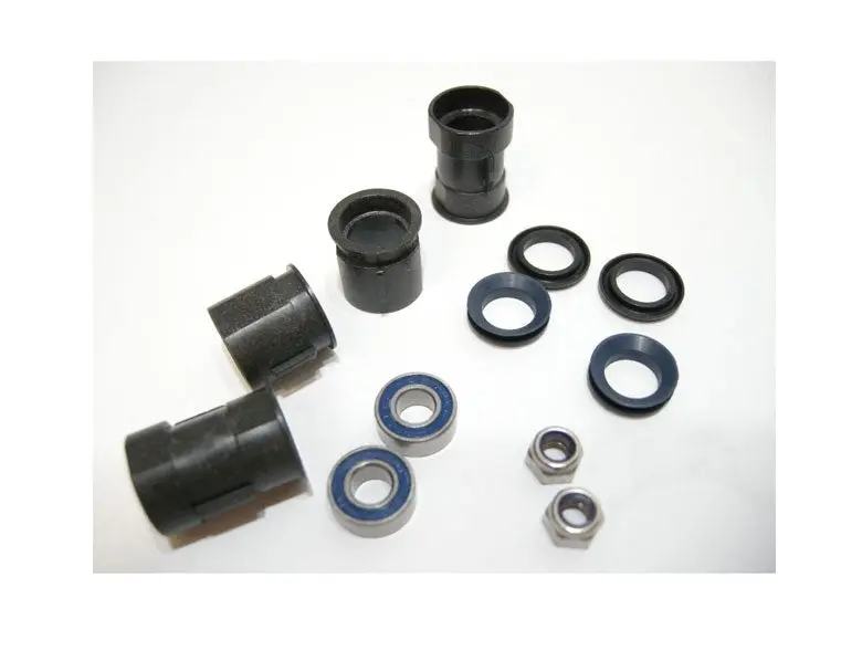 Crank Brothers Pedal Refresh Kit - Black-Silver 1
