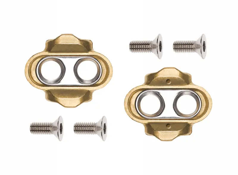 Crank Brothers Premium Cleats - Gold 1