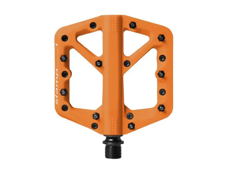 Crank Brothers Stamp 1 Platform Pedals - Orange 1