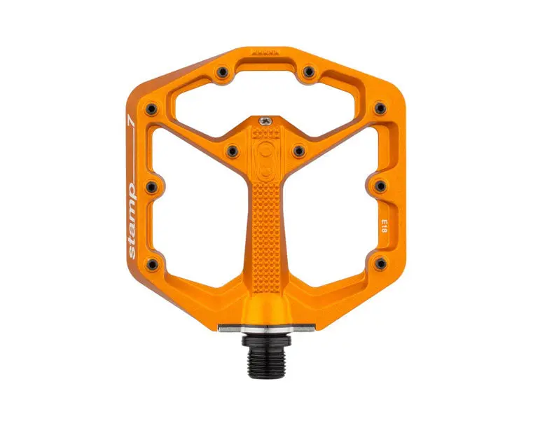 Crank Brothers Stamp 7 Small Platform Pedals - Orange 1