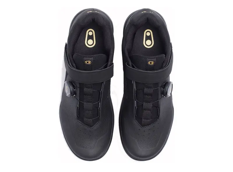 Crank Brothers Stamp Boa Mtb Shoe - Black-Gold-Black 5