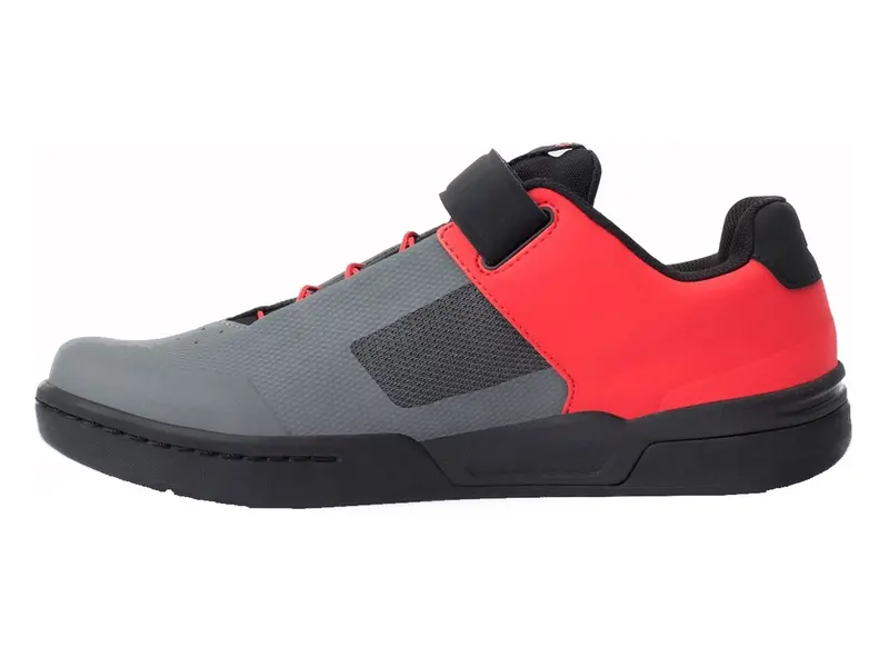 Crank Brothers Stamp Speedlace Mtb Shoe - Gray-Red-Black 2