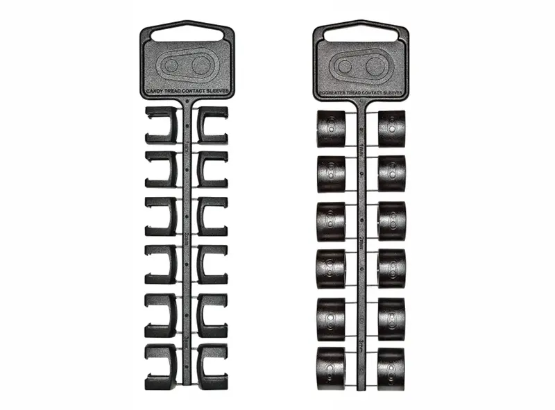 Crank Brothers Tread Contact Sleeves - Black 1