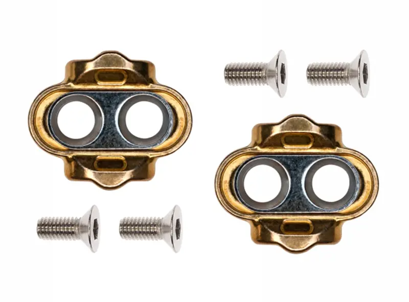 Crank Brothers Zero Float Cleats - Brass 1