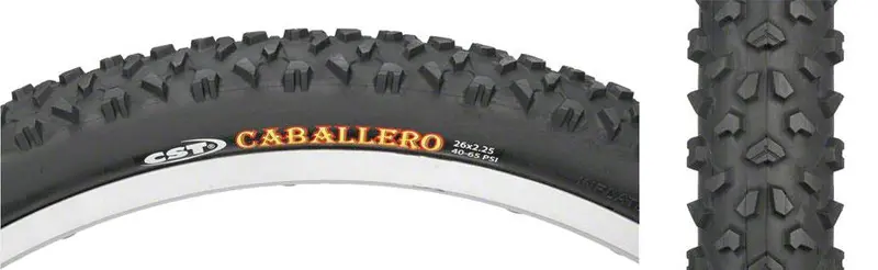 Cst Tires Caballero Comp 26" Wire Xc Tire - Black 1
