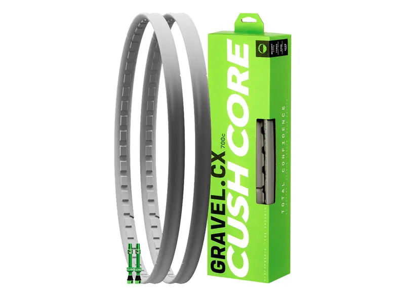 Cushcore Gravel/Cx Tire Inserts - Set - Inc 2 Tubeless Valves 1