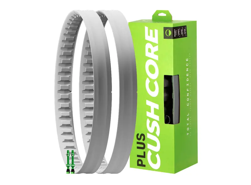 Cushcore Plus Tire Inserts - Set - Inc 2 Tubeless Valves 1