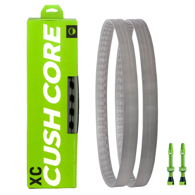 Cushcore Xc Tire Inserts - Set - Inc 2 Tubeless Valves 1