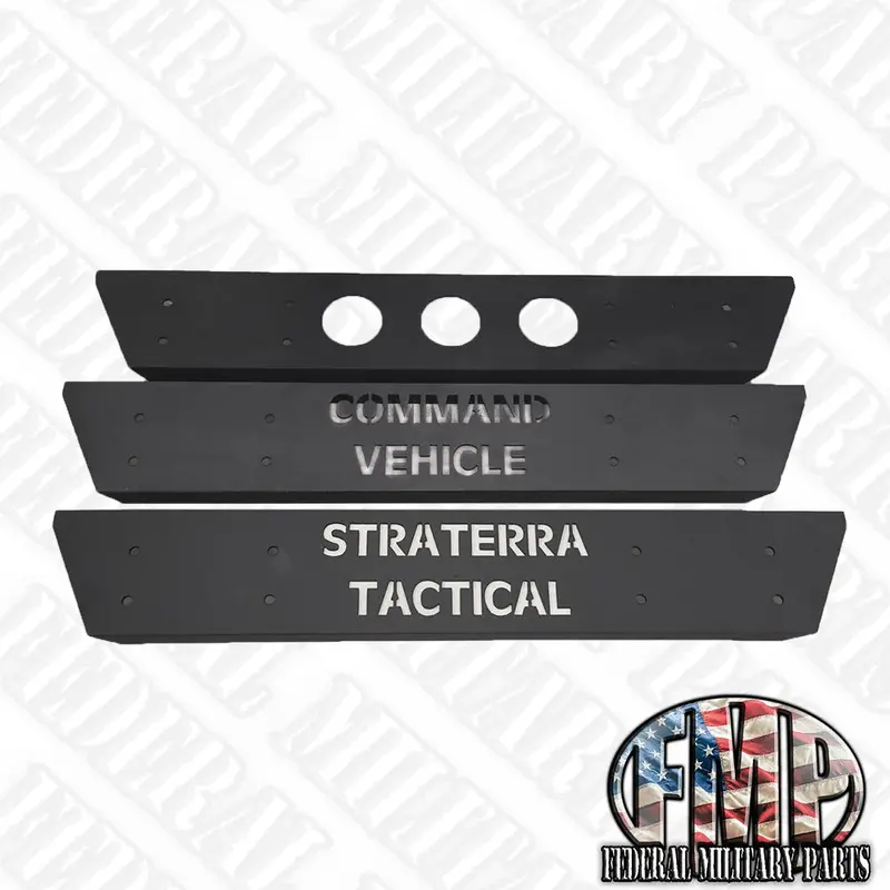 Custom Front Bumper For Humvee M998 / M1025 / M1038 / Hmmwv 1