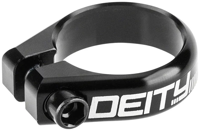 Deity Components Circuit Seatpost Clamp - Black 1