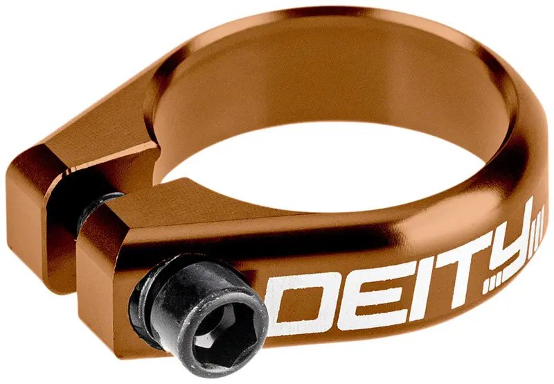 Deity Components Circuit Seatpost Clamp - Bronze 1