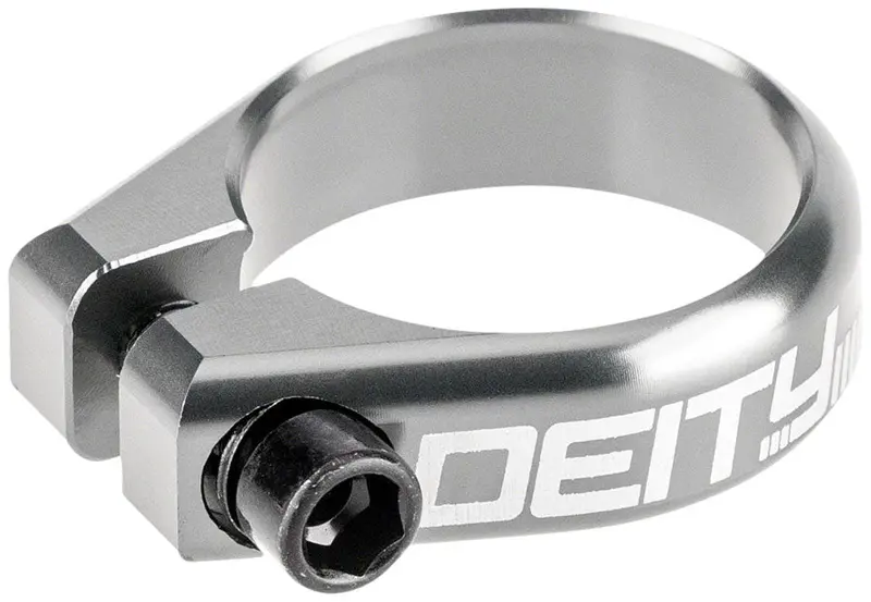Deity Components Circuit Seatpost Clamp - Platinum 1