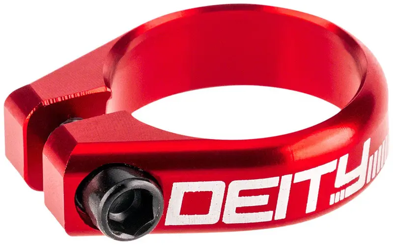 Deity Components Circuit Seatpost Clamp - Red 1