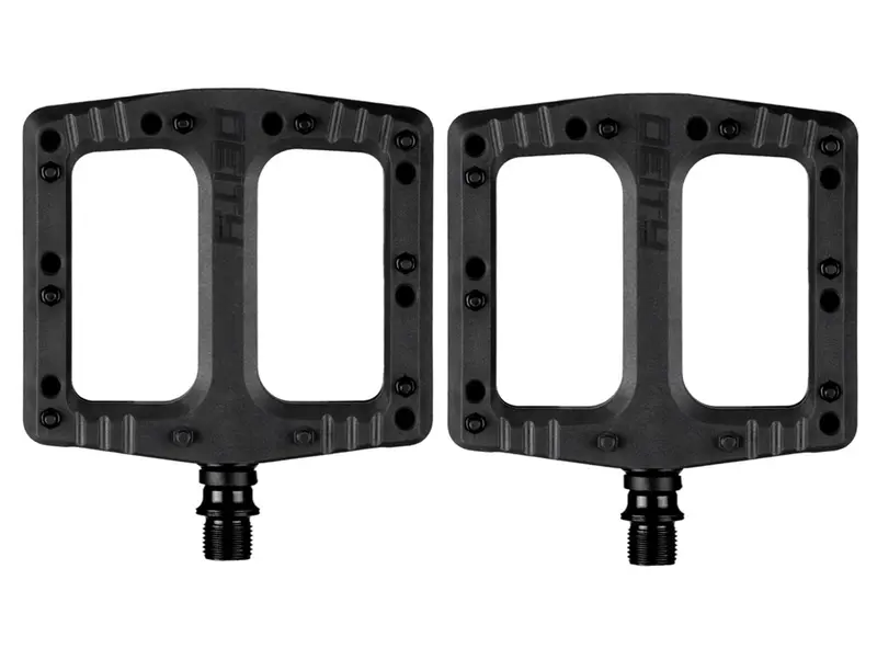 Deity Components Deftrap Platform Pedals - Black 1