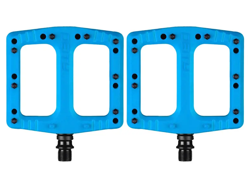 Deity Components Deftrap Platform Pedals - Blue 1